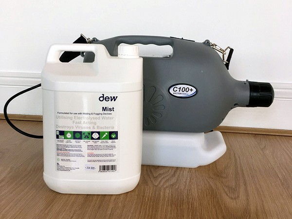 Fogger cleaning device