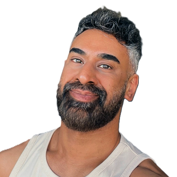 Portrait of Yoga Teacher Amran Mehboob