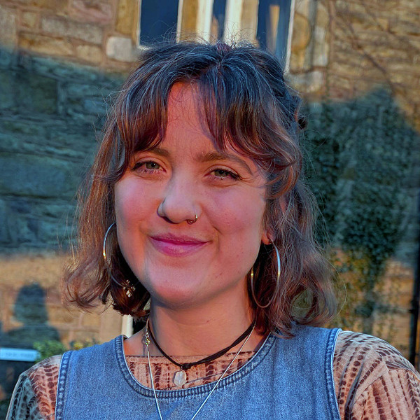 Portrait of yoga teacher Iona Garrow