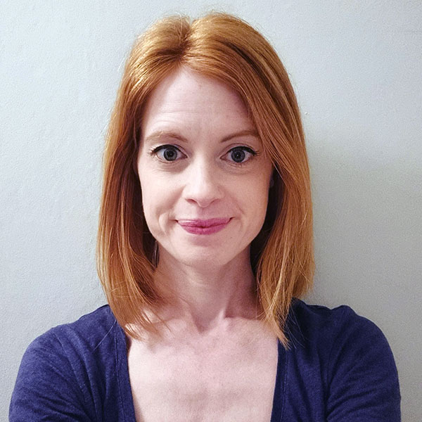 Portrait of yoga teacher Pippa Clarke